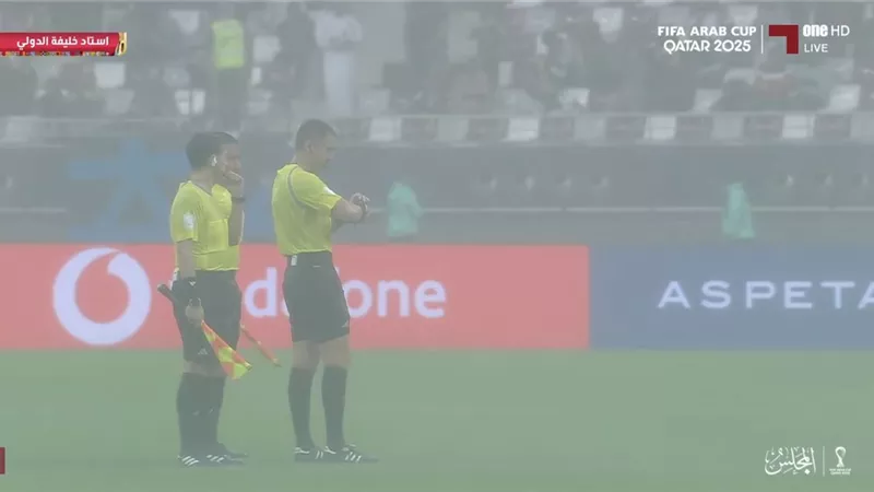 تأجيل انطلاق الشوط الثاني من مباراة السعودية والإمارات في كأس العرب