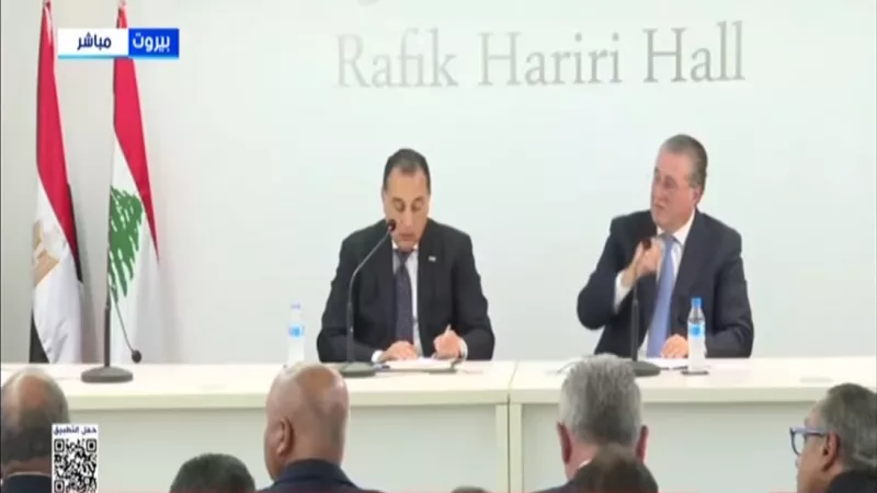 مدبولي: التبادل التجاري مع لبنان يعكس متانة العلاقات وقدرتها على التوسع