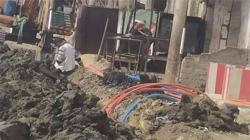 حملات نظافة مكبرة بمركز ناصر في بني سويف