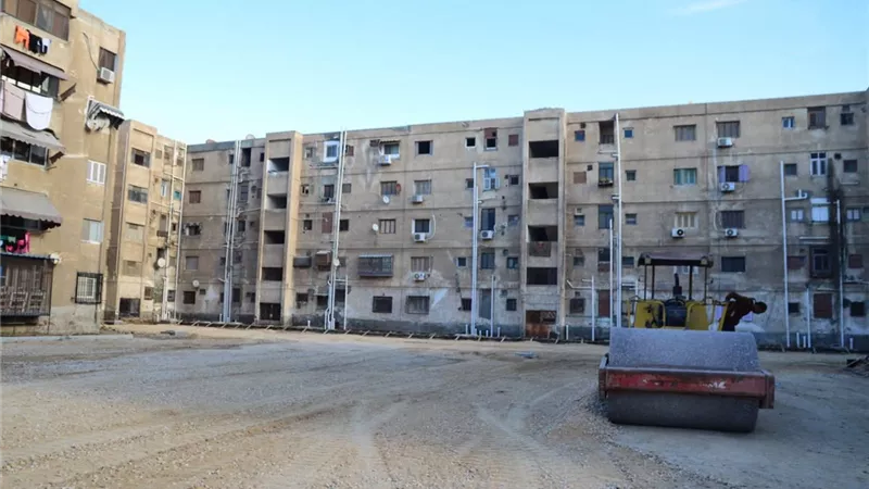 رئيس مدينة بورفؤاد يتفقد أعمال تطوير منور «السنيين» بالعبور