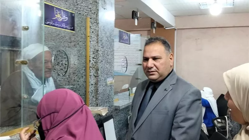 رئيس مدينة سيدي سالم بكفر الشيخ يواصل متابعته لسير العمل بمنظومة التصالح