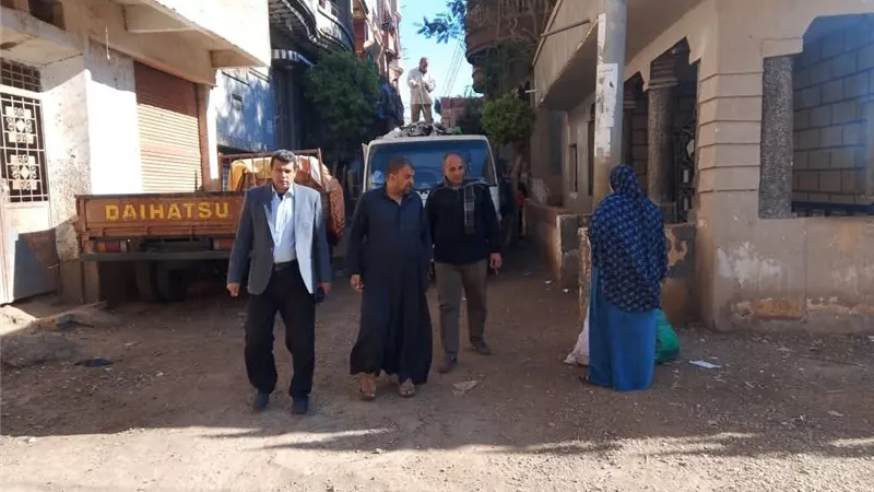 حملات مكبرة للنظافة لرفع كفاءة الخدمات بالباجور في محافظة المنوفية 