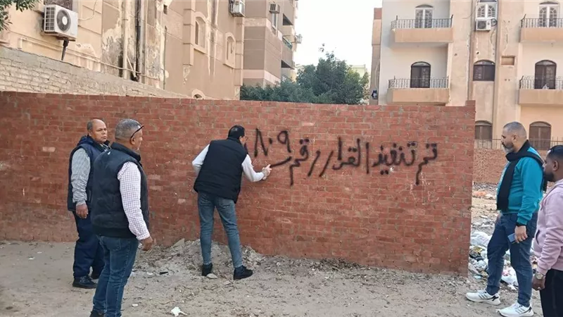 حملات إزالة وإشغالات مستمرة للحفاظ على المظهر الحضاري بمدينة 6 أكتوبر