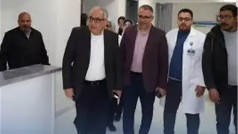 رئيس الهيئة العامة للتأمين الصحى يتفقد تطوير مستشفى مدينة نصر