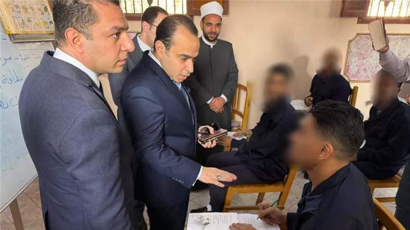 النيابة العامة تُجري تفتيشًا على مركزي إصلاح وتأهيل بوادي النطرون 
