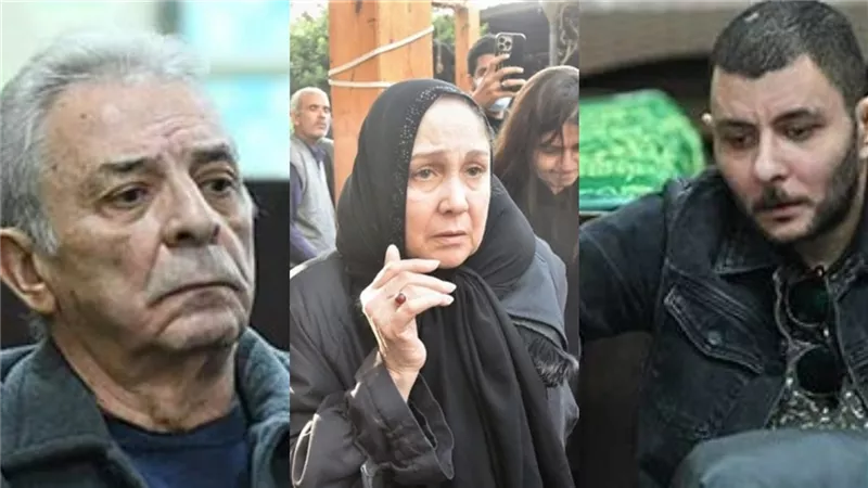 أبرز اللقطات في جنازة سمية الألفي بعد غياب نجلها| صور