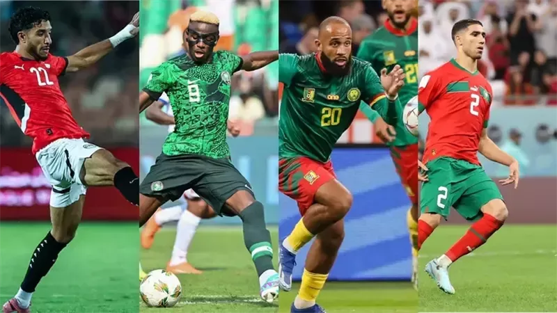 صلاح بمركز متأخر..أعلى 6 نجوم في القيمة التسويقية بـ أمم أفريقيا