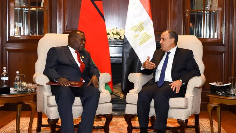 وزير الخارجية يبحث مع نظيره المالاوي ملف إصلاح أجهزة الاتحاد الأفريقي