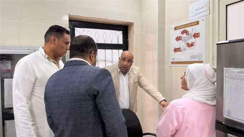 جولة مرورية ضمن المتابعة اليومية لوحدة طب الأسرة في الرزيقات بالأقصر