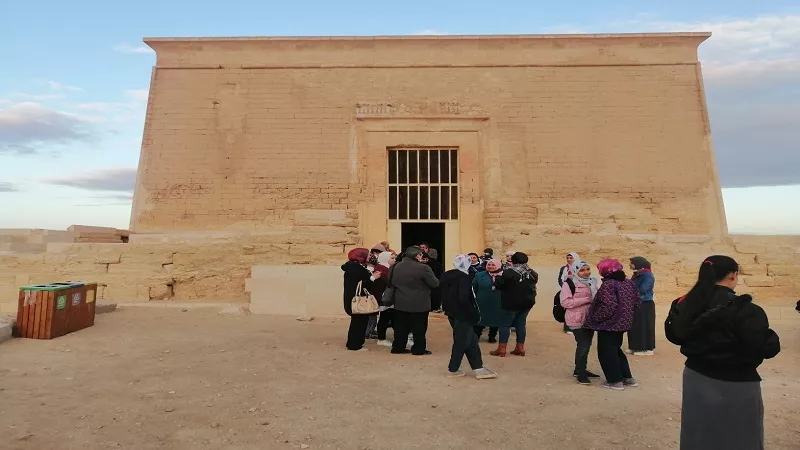 نرمين عاطف: تعامد الشمس بمعبد قصر قارون يجسد عبقرية الفكر الفلكي القديم