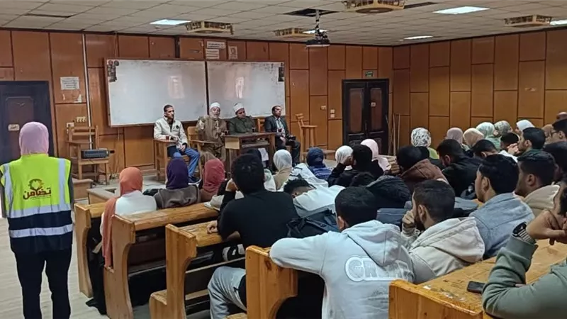 هندسة بني سويف «تزرع» ثقافة التطوع و«تصنع» طلابًا أكثر وعيًا