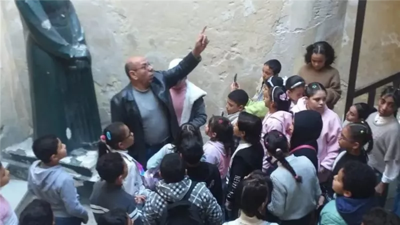 طلاب الدقهلية يزورون متحف المنصورة القومي ضمن مبادرة 