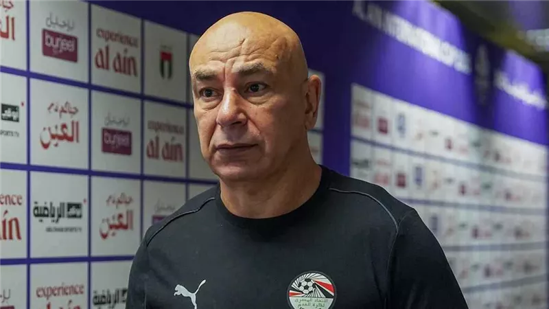 حسام حسن وتريزيجيه يحضران المؤتمر الصحفي لمباراة زيمبابوي بأمم أفريقيا