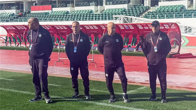 جهاز منتخب مصر يتفقد ملعب مباراة زيمبابوي في كأس أمم أفريقيا