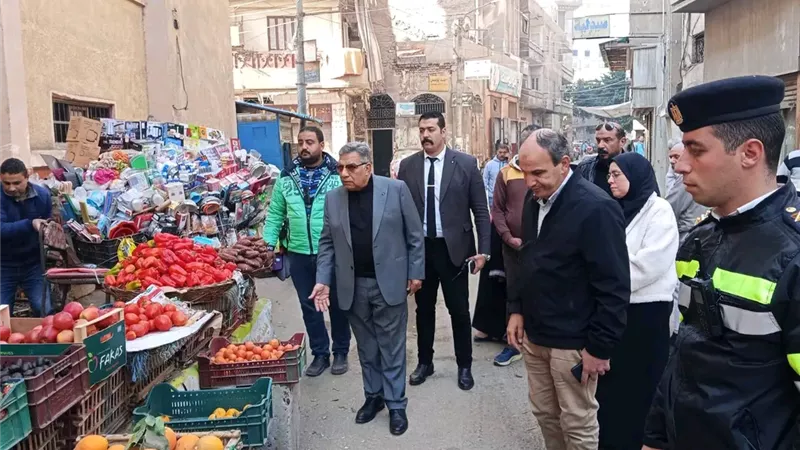 محافظ الدقهلية شدّد على رفع الإشغالات وتسريع تطوير باركنج حسين بك 