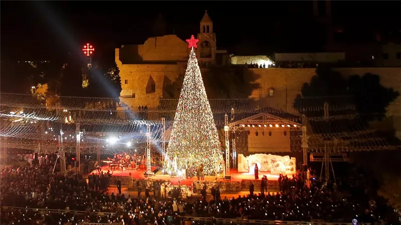 بدء العد التنازلي.. كنيسة «المهد» الفلسطينية تستعد لاستقبال عيد الميلاد 
