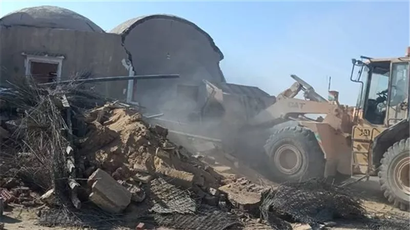جهاز «سفنكس الجديدة» يستعيد 4 أفدنة في وادي الملوك ويزيل التعديات