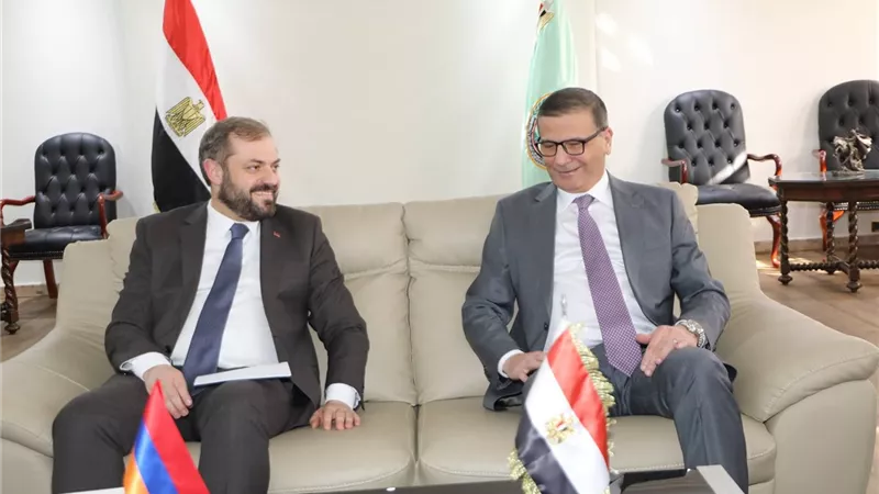 تعاون مصري أرميني في مجال الاستثمار الزراعي