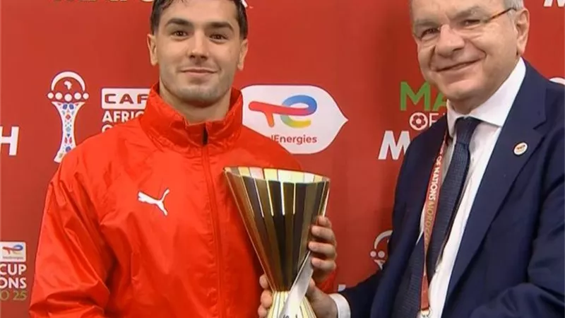 إبراهيم دياز يُتوج بلقب رجل مباراة المغرب وجزر القمر في افتتاح أمم إفريقيا