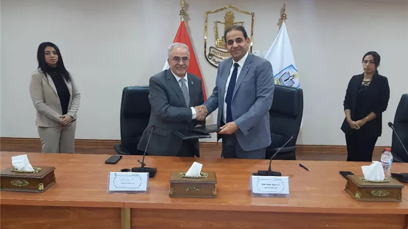 جامعة بورسعيد توقّع بروتوكول تعاون أكاديمي مع «عمّان الأهلية»