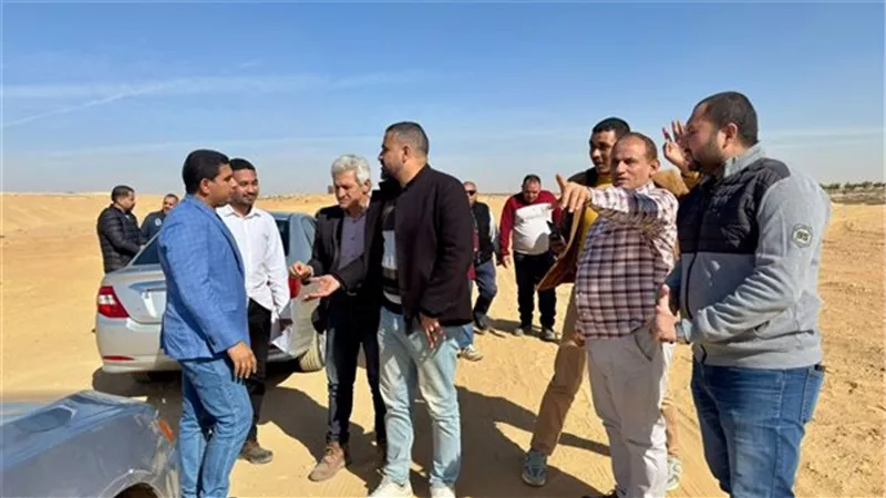 رئيس جهاز العبور الجديدة يتابع مشروعات البنية التحتية