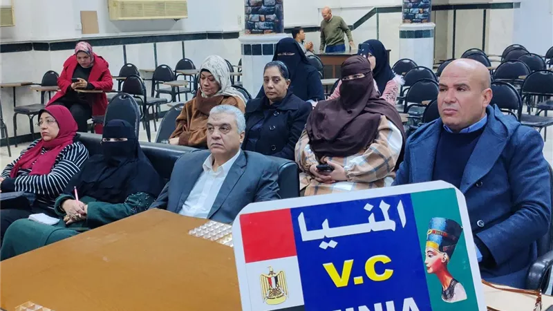 «تعليم المنيا» تنظم ورشة عمل لتفعيل منظومة الإعارات الإلكترونية 