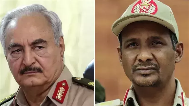 مطار سري في ليبيا يعطي قُبلة الحياة للدعم السريع بالسودان| صور 