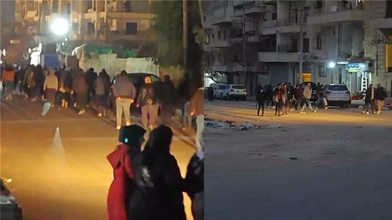 نزوح جماعي من حي الليرمون في مدينة حلب إثر تصعيد قصف «قسد»| فيديو