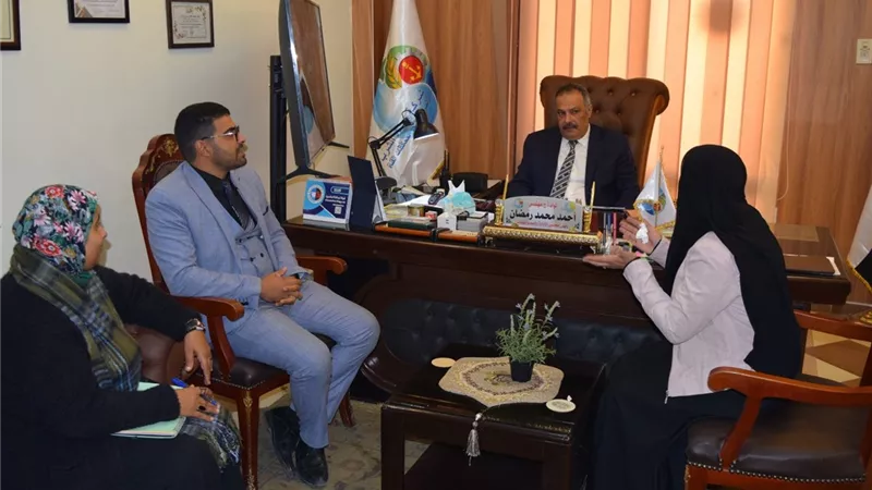 رئيس مياه القناة يبحث التعاون مع الجهات التنفيذية بمحافظة الإسماعيلية