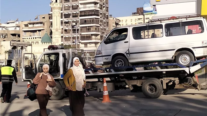 ضبط 210 مخالفات وتحصيل 78 ألف جنيه في حملة مرورية موسعة بالغربية