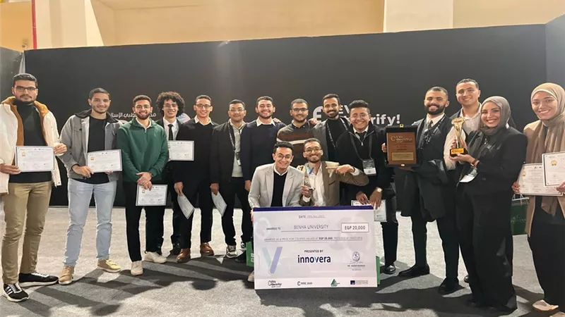 هندسة شبرا بنها  تحصد جائزة الإبداع والتميّز في معرض النقل الذكي والتنقل