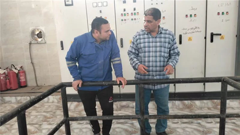لانتظام عمليات التشغيل.. رئيس مياه المنوفية يتفقد محطات أشمون
