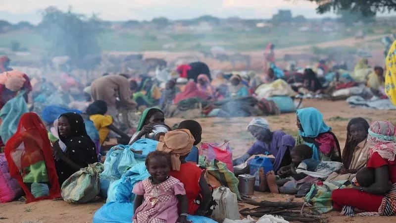 10 آلاف نازح خلال 3 أيام بسبب الحرب في السودان 