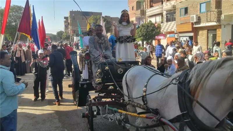 «الشباب والرياضة» تنظم احتفالية بمناسبة عيد الأقصر القومي في البياضية|صور