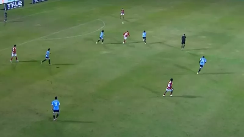 غزل المحلة يضرب شباك الأهلي بالهدف الثاني