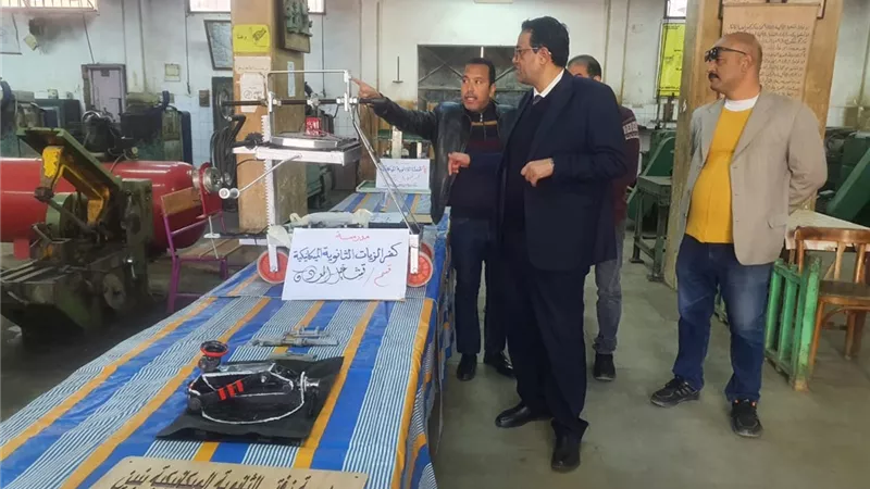 «تعليم الغربية» يكثف جهوده لمتابعة الانضباط بمدرسة طنطا الثانوية 