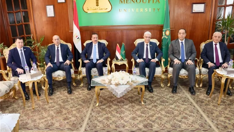 محافظ المنوفية يهنئ الجامعة بعيدها الـ49: شريك أساسي في قاطرة التنمية
