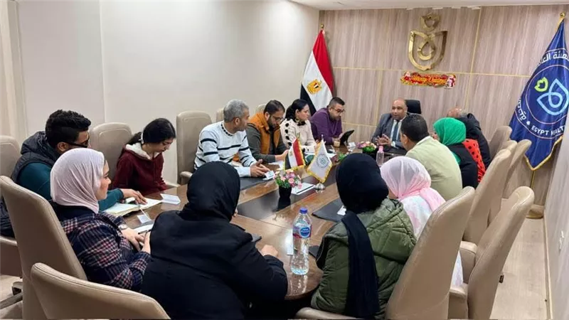 استمرار فعاليات الاجتماع التوجيهي الدوري لفريق الإشراف بفرع الرعاية الصحية