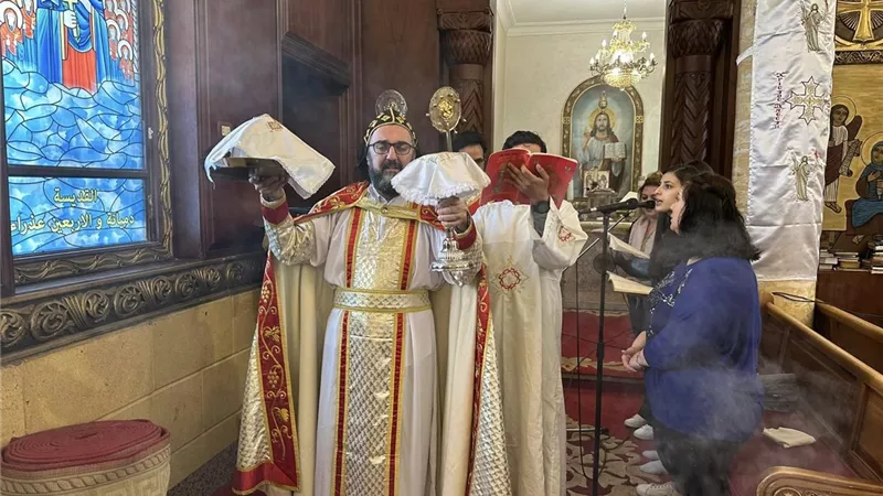 الكنيسة السريانية تحتفل بعيد الميلاد المجيد اليوم بغمرة