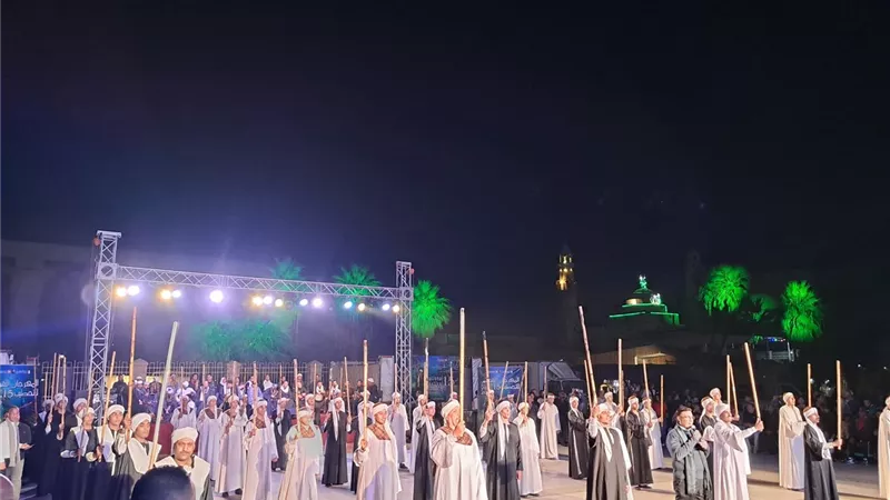 اليوم.. هنو يشهد ختام فعاليات مهرجان التحطيب بساحة أبو الحجاج الأقصري