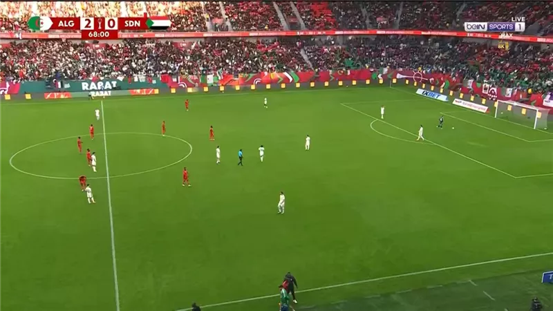 منتخب الجزائر يهزم السودان بثلاثية في كأس أمم أفريقيا