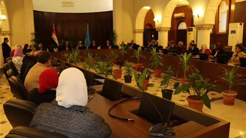 تفاصيل منح جامعة الإسكندرية شهادة نظم إدارة الجودة الأيزو 9001/2015