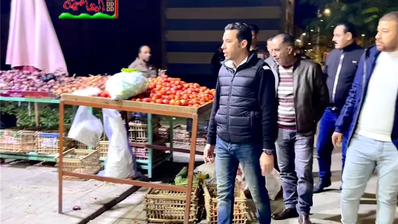 جولة لـ رئيس جهاز حدائق العاصمة لمتابعة الأسواق والمرافق العامة والنظافة