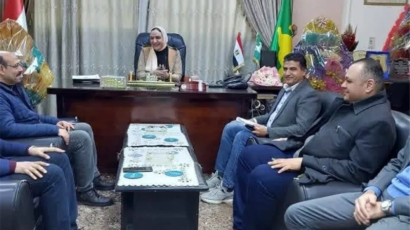 لجنة من وزارة الشباب والرياضة تتابع أعمال مراكز الشرقية| صور