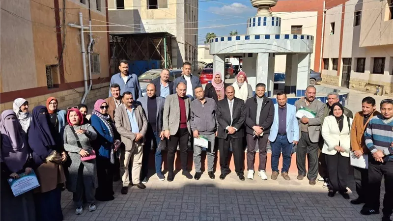 وكيل طب بيطري كفرالشيخ يجتمع بمديري الإدارات ويضع خطة العمل المقبلة