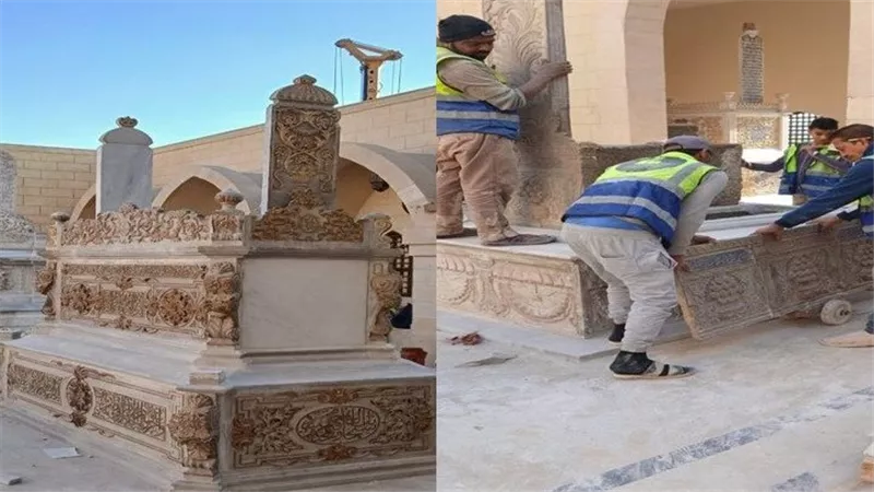 الافتتاح قريبا.. محافظة القاهرة تنشر صورا من داخل مقابر الخالدين