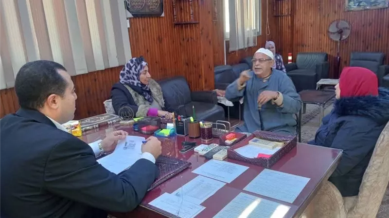  رئيس مركز ومدينة فوه يعقد اللقاء  الأسبوعي لخدمه المواطن| صور