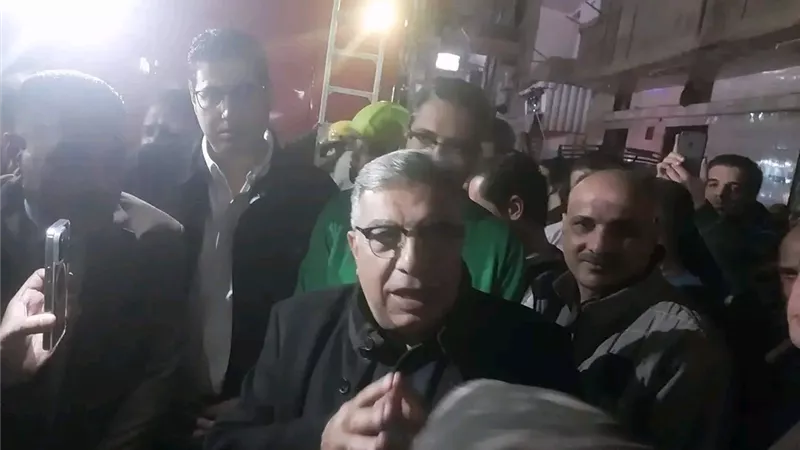  محافظة الدقهلية تصدر بيانًا رسميًا حول انهيار جزئي لعقار بالمنصورة 