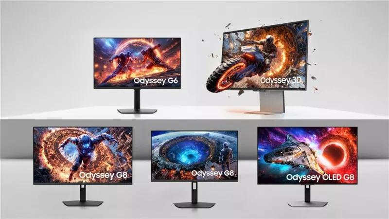 سامسونج تكشف عن سلسلة شاشات الألعاب الجديدة Odyssey