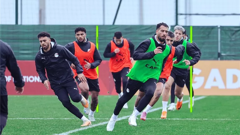 منتخب الفراعنة يختتم تدريباته لمواجهة جنوب إفريقيا بكأس الأمم